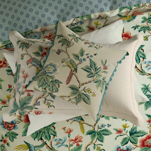 Sanderson x National Trust Lophura Cushion